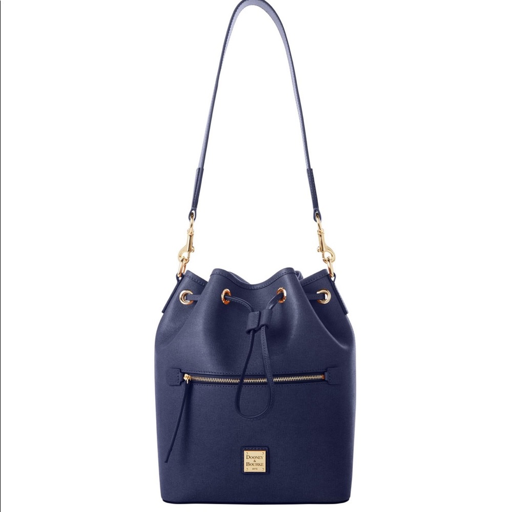 Dooney & Burke Saffiano drawstring bag